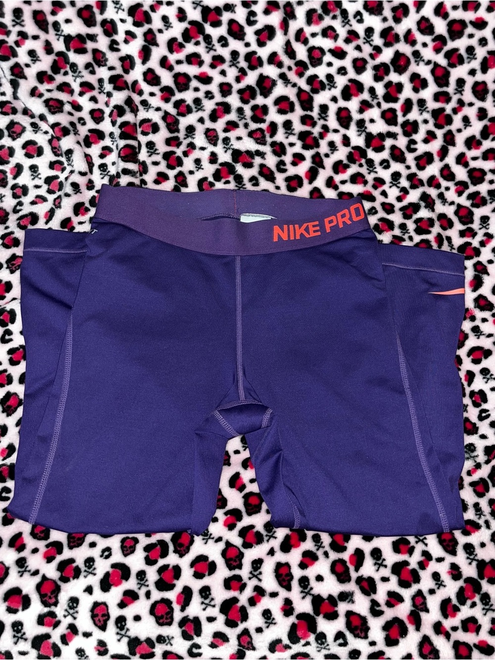 Nike Purple Pro Capri’s-S